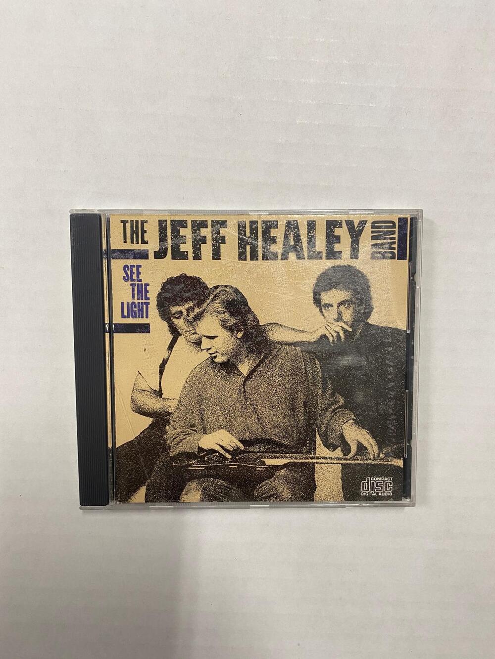 Jeff Healey Band See The Light CD 1988 Arista Blues Rock Pre Owned